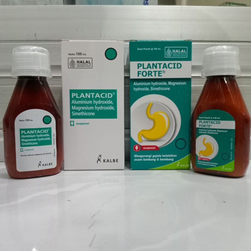 Plantacid sirup / Plantacid Forte sirup - obat maag