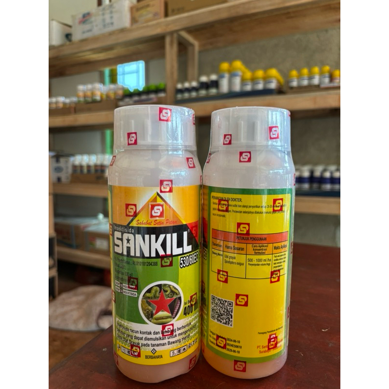 INSEKTISIDA SANKILL 530/60 EC TERBARU (400ml, 250ml, 100ml) - racun kontak & lambung hama / Obat / R
