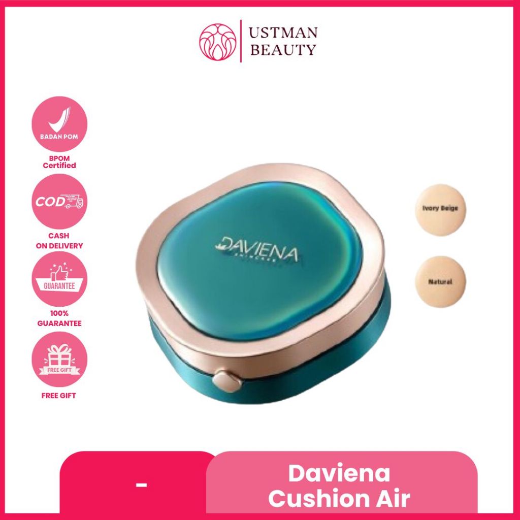 Daviena Cushion Essence Infusion Bb Air Cushion 12gr (Shade Natural Or Ivory Beige)
