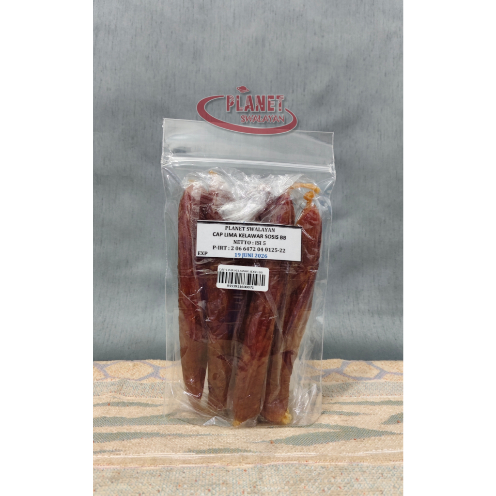 

CAP LIMA KELAWAR SOSIS BB