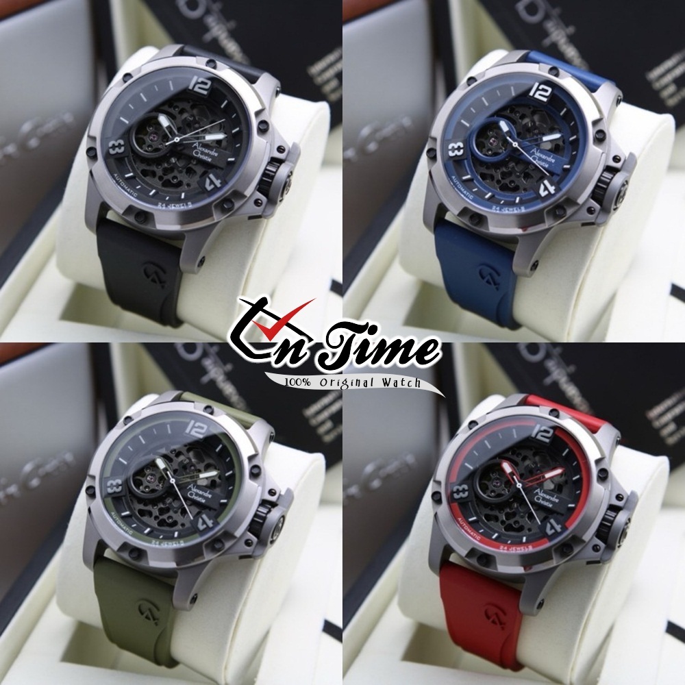 Alexandre Christie AC 6295 MT Automatic Jam Tangan Pria Ori
