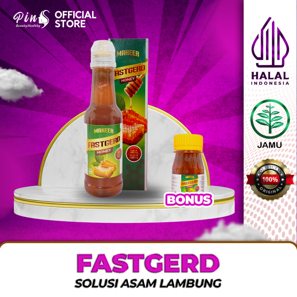 FastGerd Madu Asam Lambung Original Obat Gerd