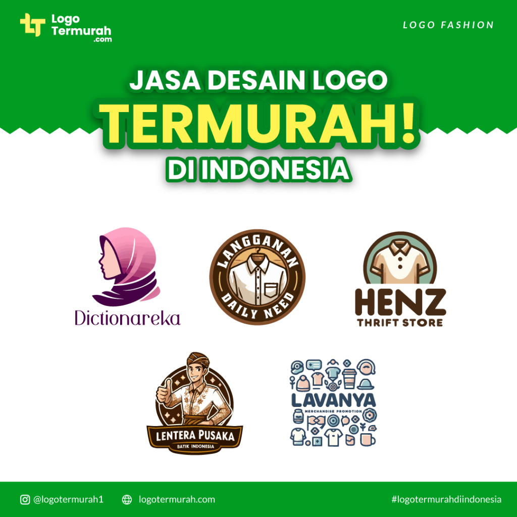 Desain Logo Fashion - Logo Fashion, Logo Murah, Jasa Desain, Desain Usaha, Desain Pakaian, Jasa Logo