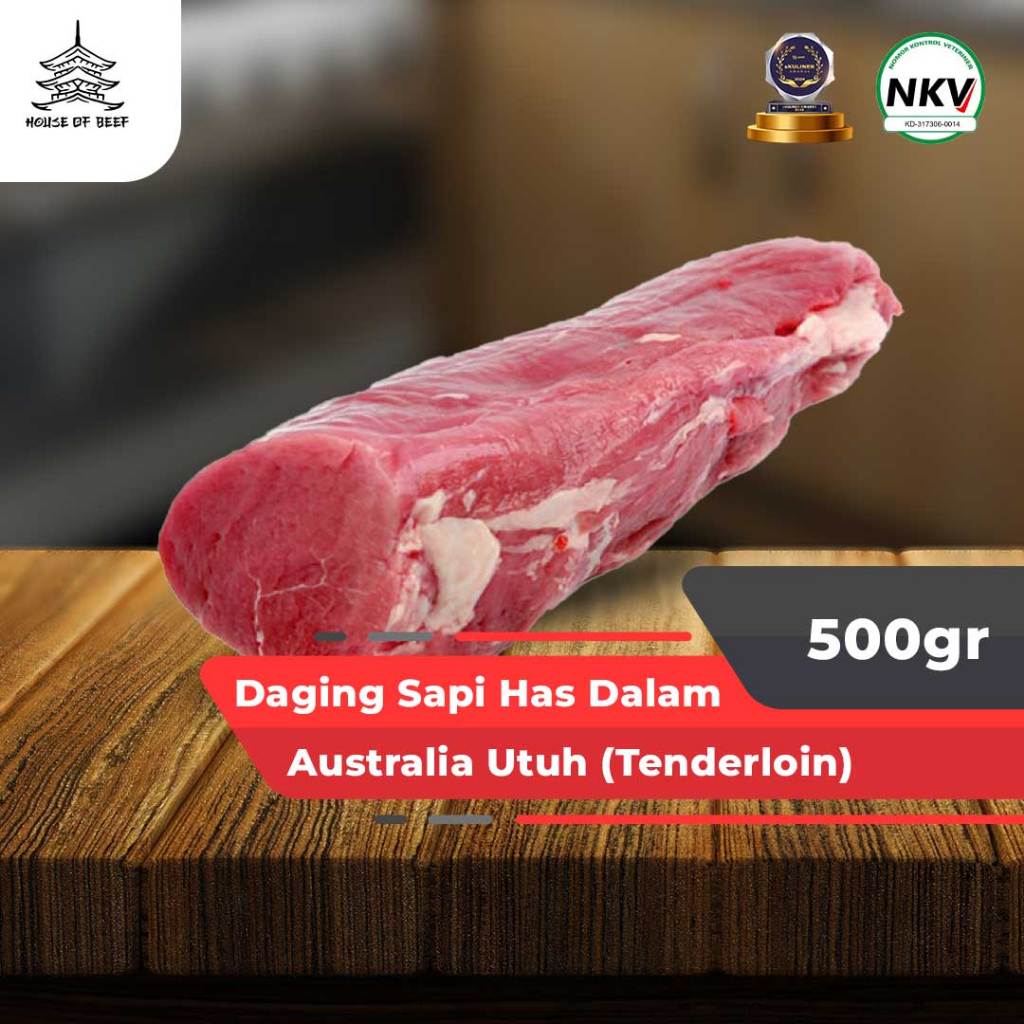 

Daging Sapi Australia Has Dalam 500gr Beef Tenderloin