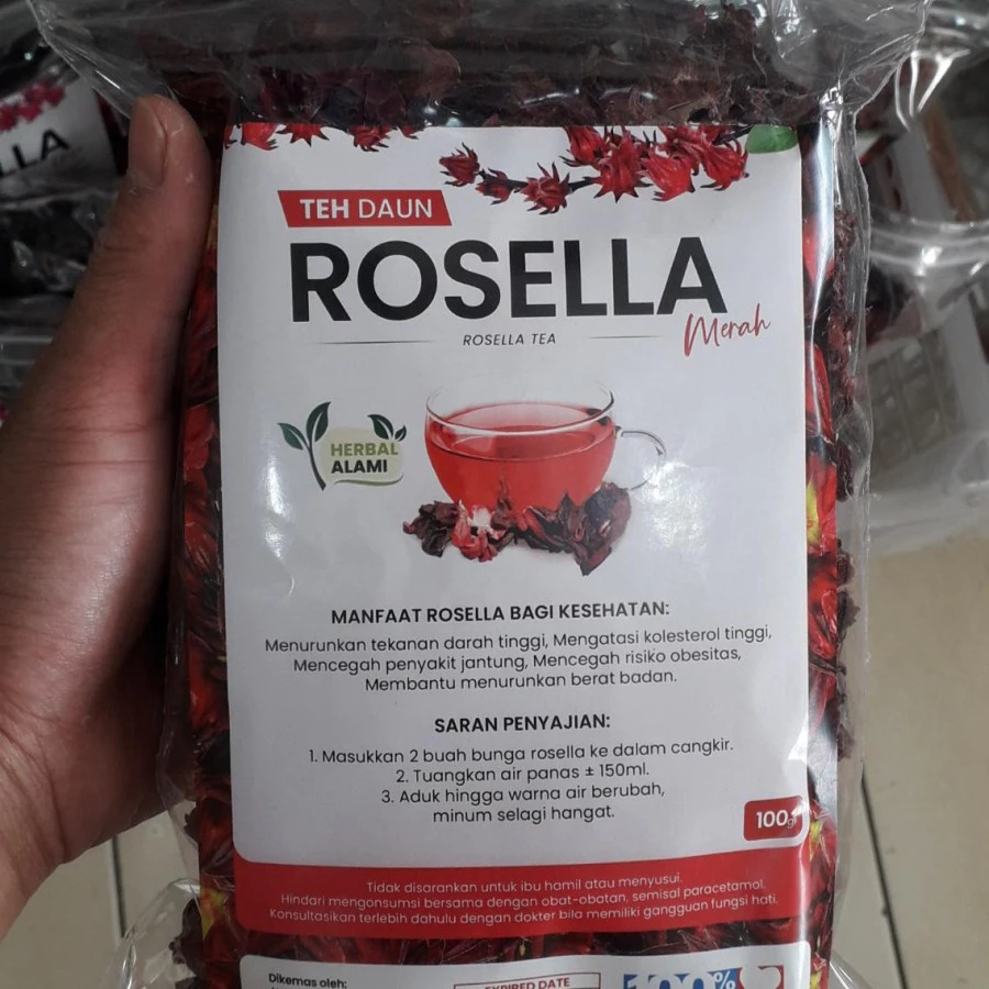 

promo teh bunga rosella merah 100gr annabawy