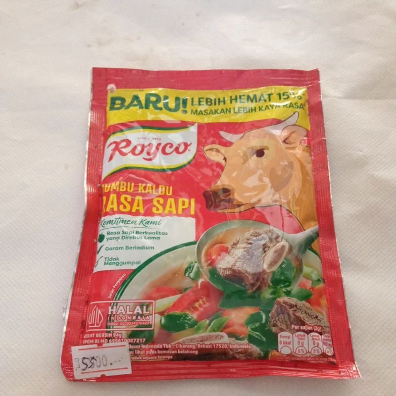 ROYCO BUMBU KALDU RASA SAPI 94 GRAM