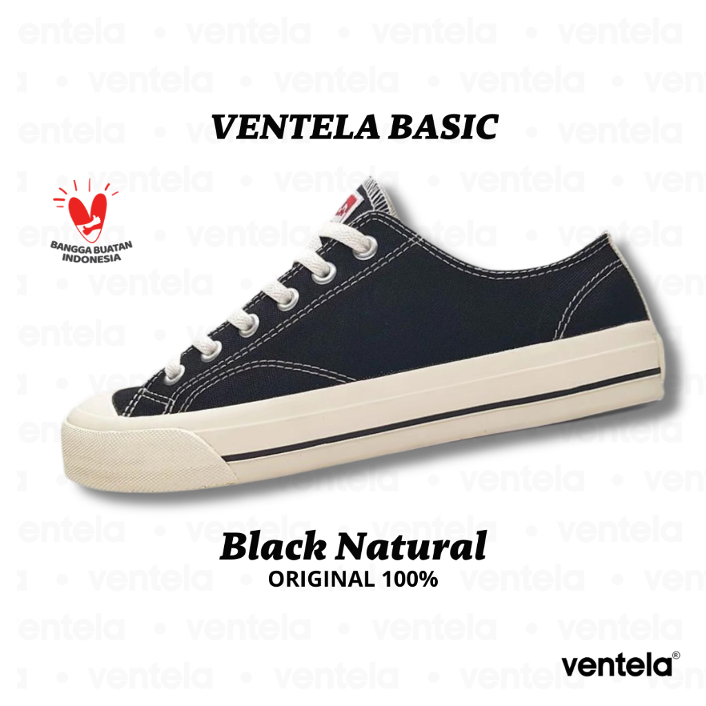Ventela Basic Low Black Natural [ORIGINAL]