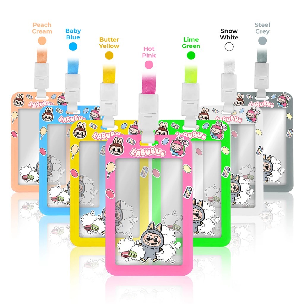 

ID Card Moshi Karakter NameTag Holder Tempat Kartu Identitas Akses Tali Lanyard Stiker Lucu Kartu nama