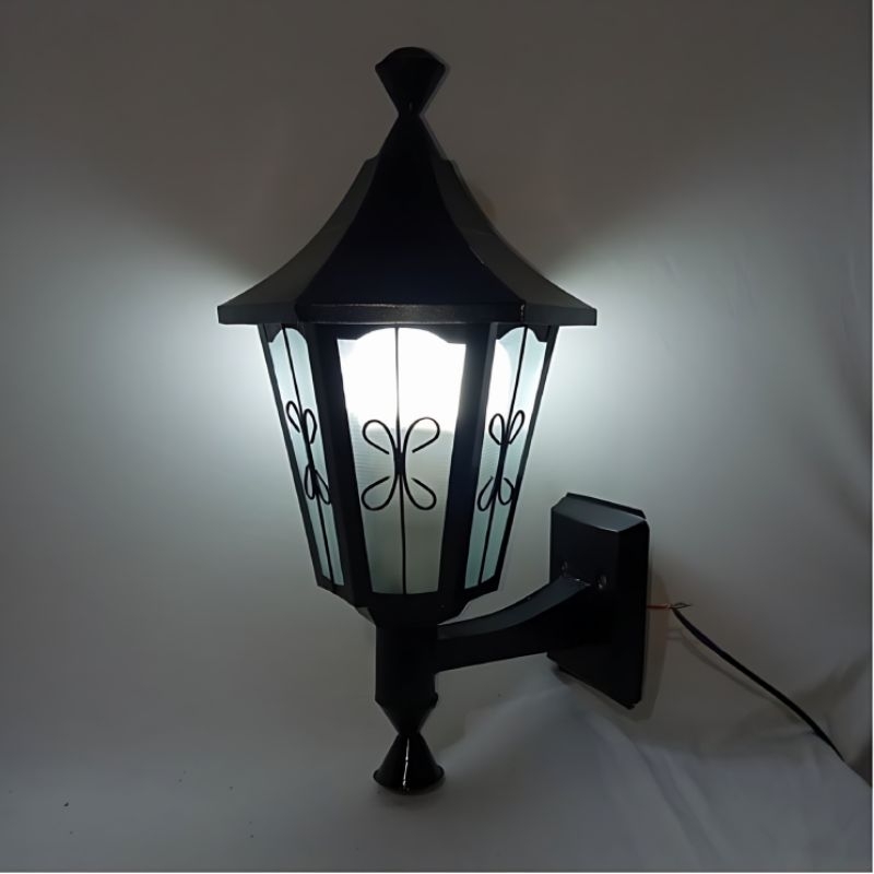 lampu dinding pilar/lampu hias pilar tempel di dinding
