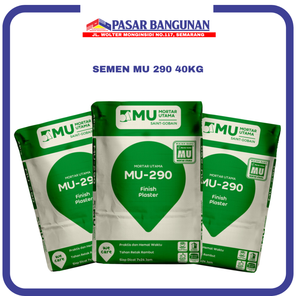 MU 290 FINISH PLESTER 40KG