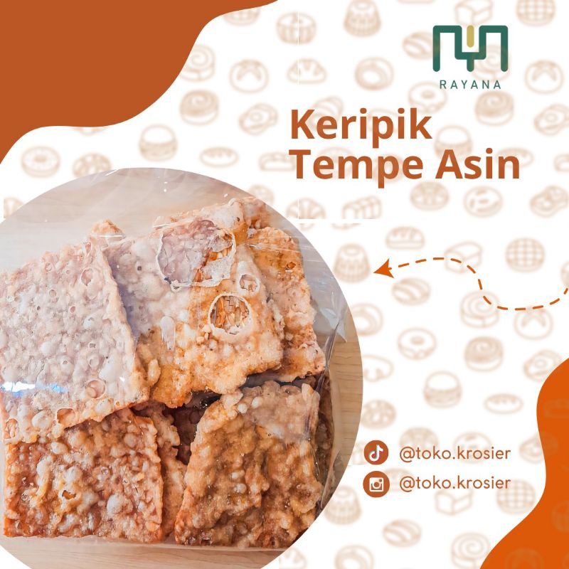 

Keripik Tempe Asin