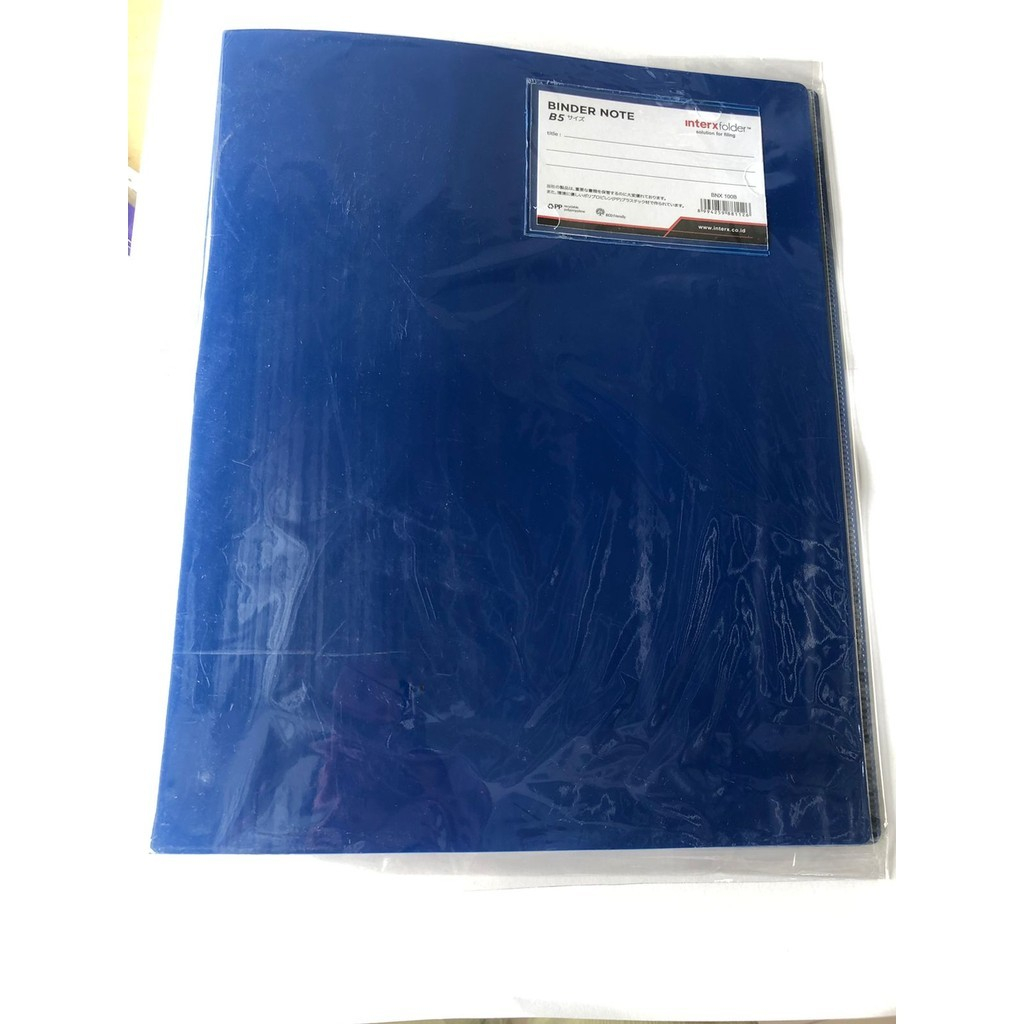 

BINDER NOTE B5 / TEMPAT MENYIMPAN FILE (PER PCS)
