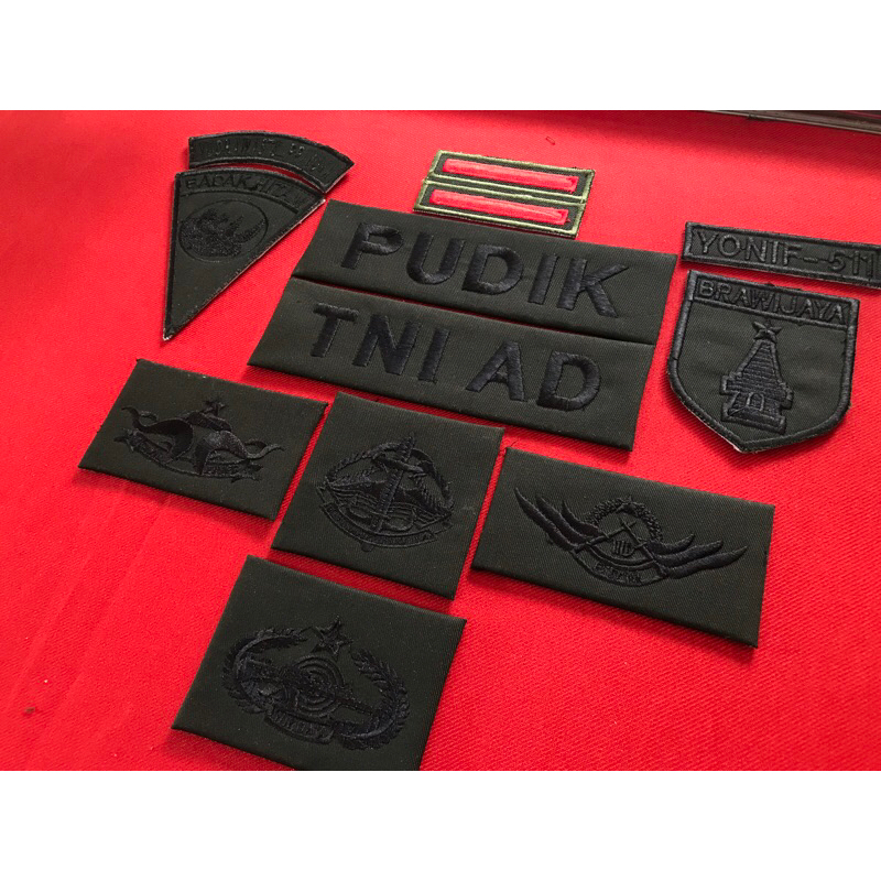 NAMA TNI PAPAN NAMA BORDIR NAMA PDL MALVINAS PDL NAMA TNI NAMA BORDIR NAMA