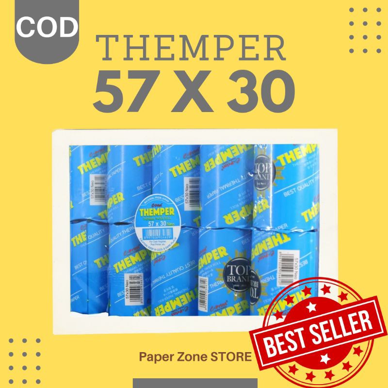 

e-Print Kertas Struk Kertas Thermal 57x30 mm Thermal Paper Roll 57x30 mm neo Kertas Printer Thermal Printer Kertas Termal e-Print