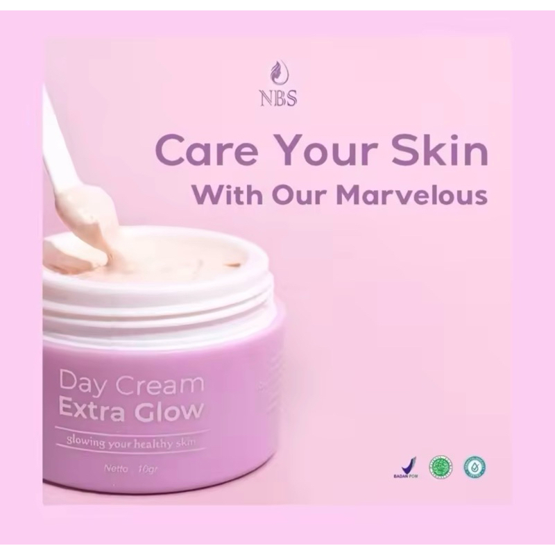 NBS DAY / NIGHT CREAM EXTRA GLOW SKINCARE KRIM SIANG MALAM