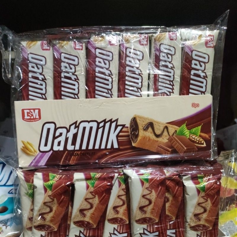 

Oatmilk rasa cokelat isi 30 pcs