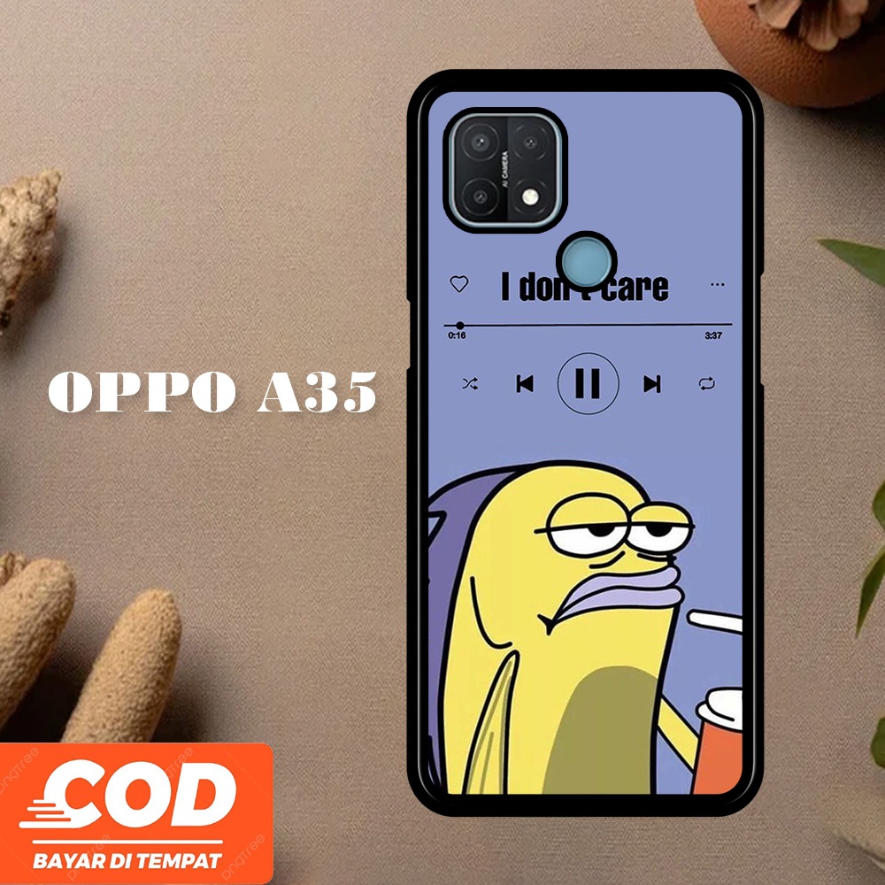 [A21] Squidward Casing OPPO A35 Case Pelindung Hp Keren Lucu Viral Unisex Terbaru