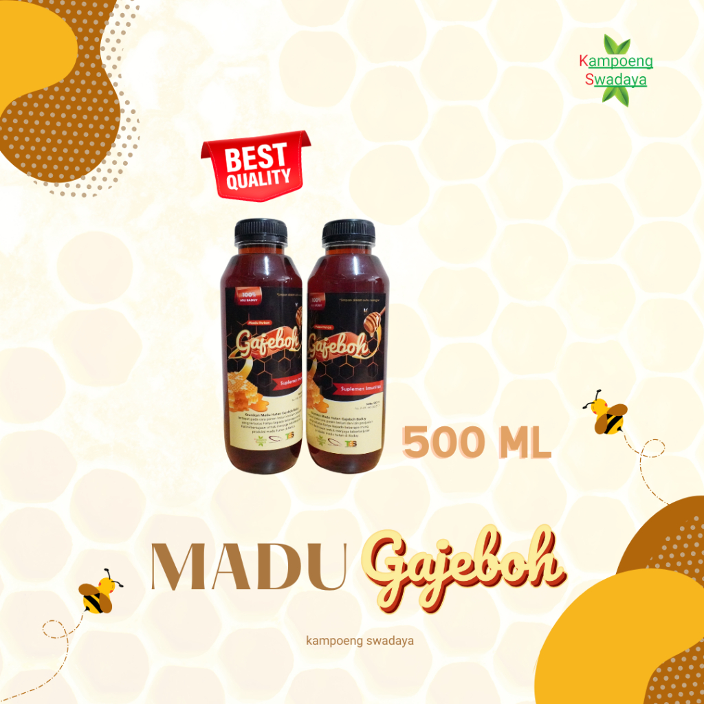 

Gajeboh - Madu Manis Asli Hutan Baduy 500ml