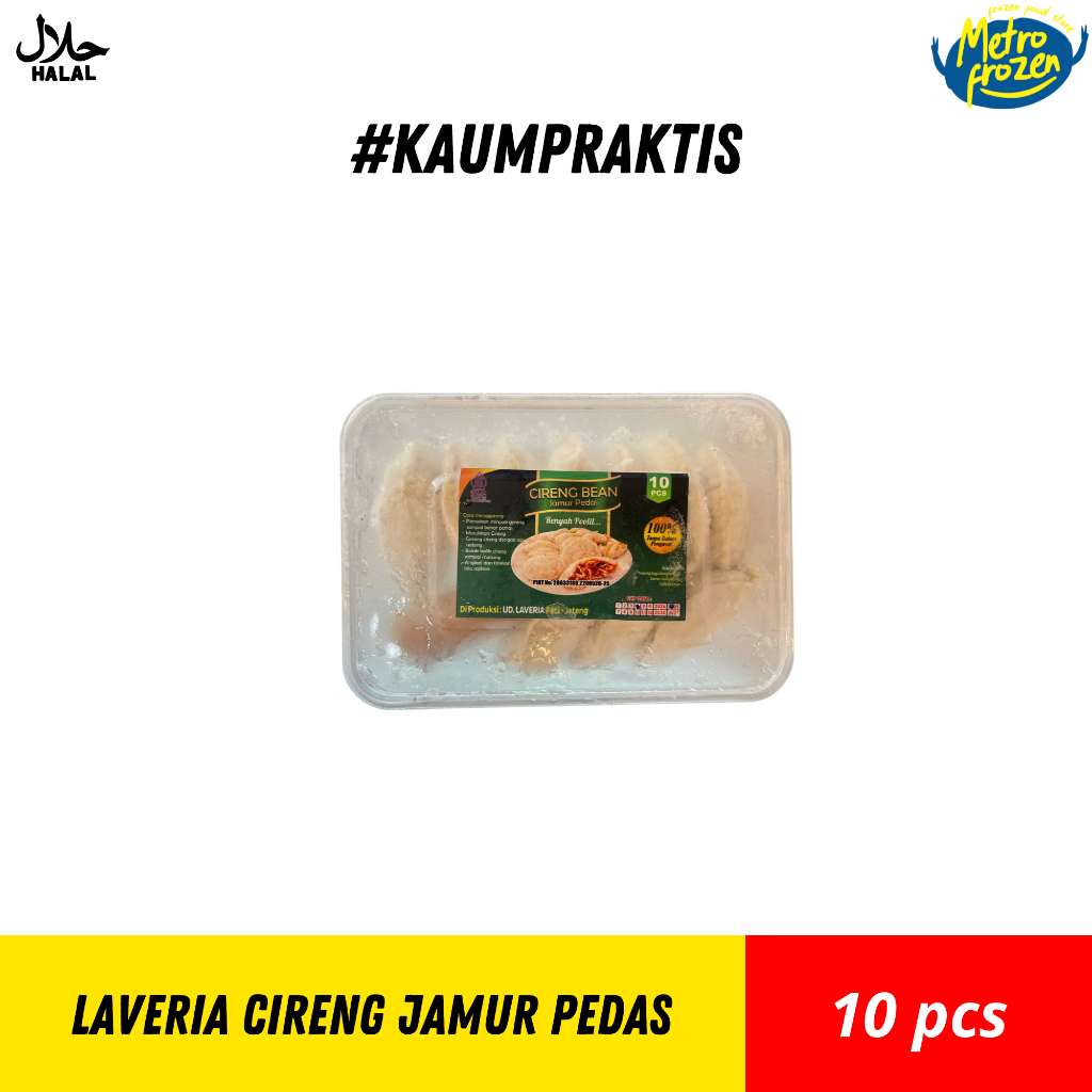 

LAVERIA Cireng Jamur Pedas 10pcs