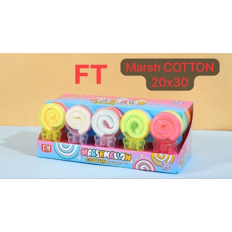 

Marshmallow cotton 30 pcs