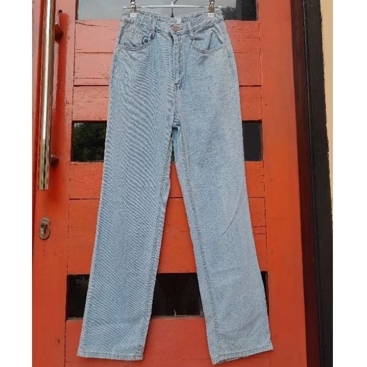 Celana Loose Jeans Hw, Loose Jeans Hw, Celana Loose, Loose Hw, Loose Jeans, Jeans Hw