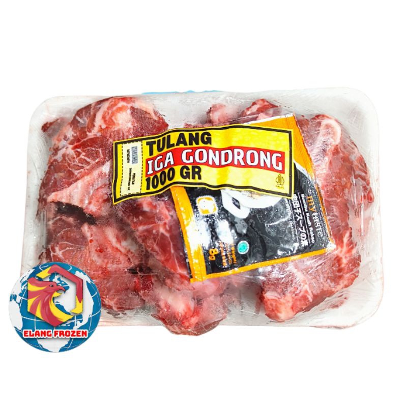 

Tulang Iga Gondrong Sapi berat 1kg