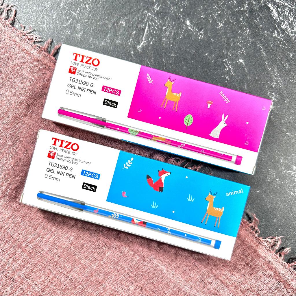 

(PAK) BOLPOINT GEL TIZO TG31590-G / Pulpen Tizo TG31590-G