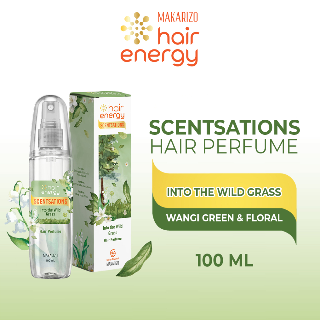 Makarizo Hair Energy Scentsations Hair Fragrance Into the Wild Grass 100 mL