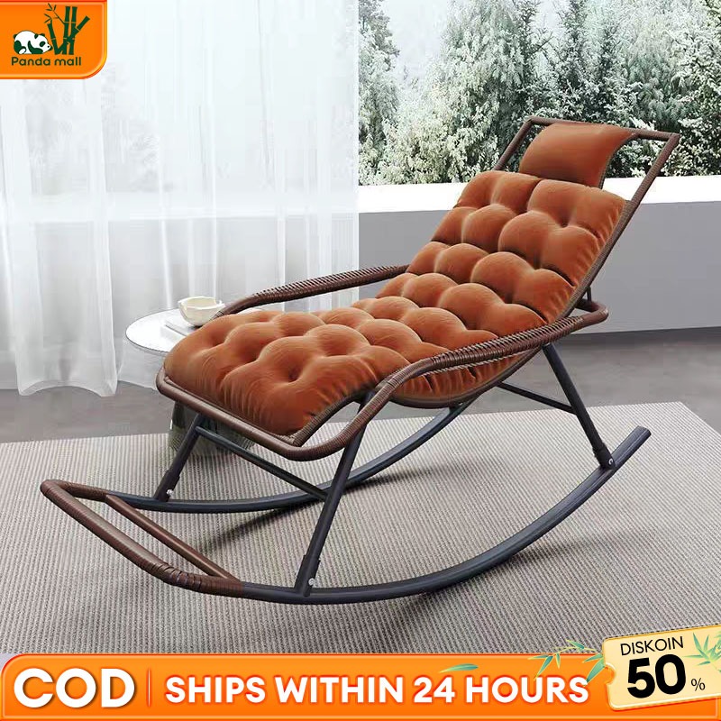 kursi Goyang Rotan Kursi Malas Kursi Sofa Malas Kursi Santai Empuk Kursi Poang Ikea Dengan kapas