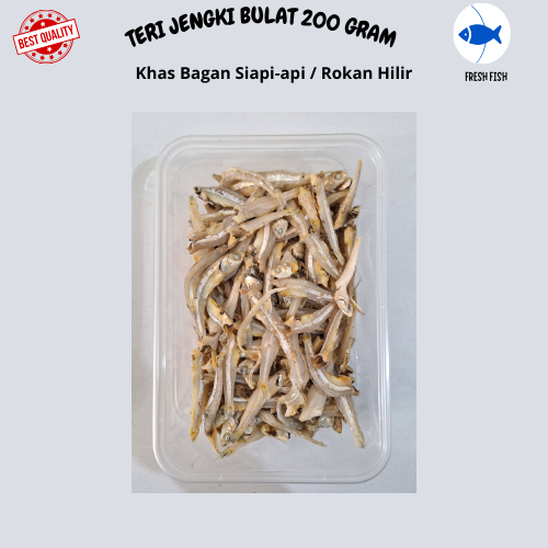 

IKAN ASIN TERI JENGKI BULAT/TERI JENGKI BULAT 200 GRAM