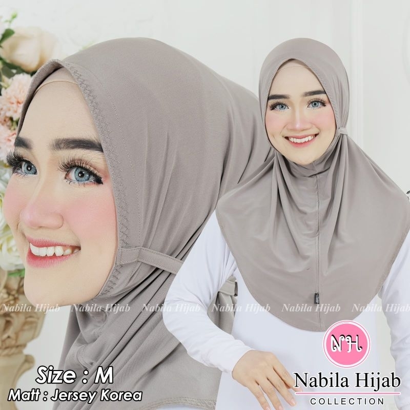 BERGO MARYAM JERSEY KOREA PICOT (SULAM) || HIJAB BERGO SIRIA TALI PICOT || BERGO MARYAM PICOT M