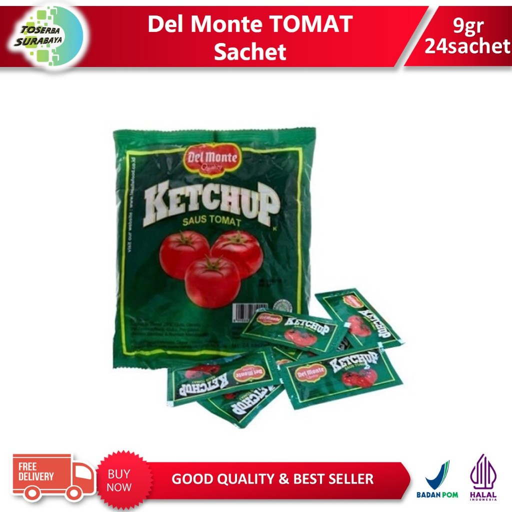 

SAUS DEL MONTE TOMAT SACHET / SAOS TOMAT DELMONTE SACHET 24X9gr