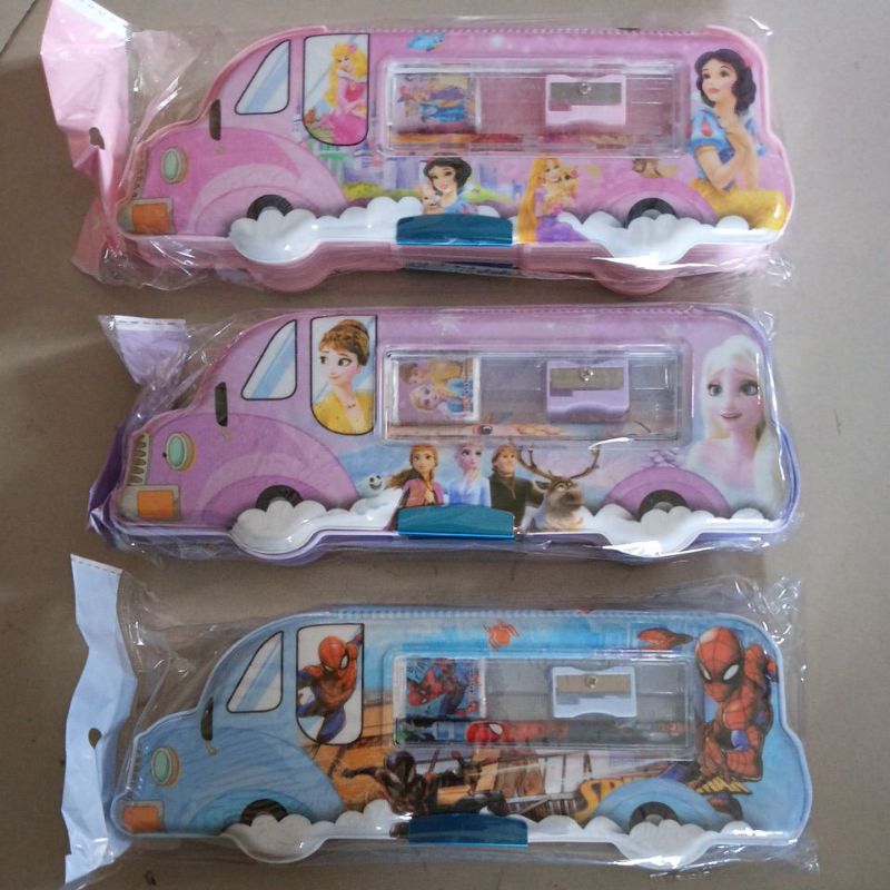 

Tempat Pensil / kotak pensil Magnet LPY6662 karakter 2 sisi