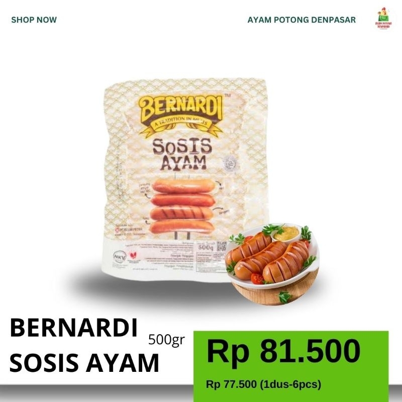 

BERNARDI SOSIS AYAM // UMIAMI TEMPURA