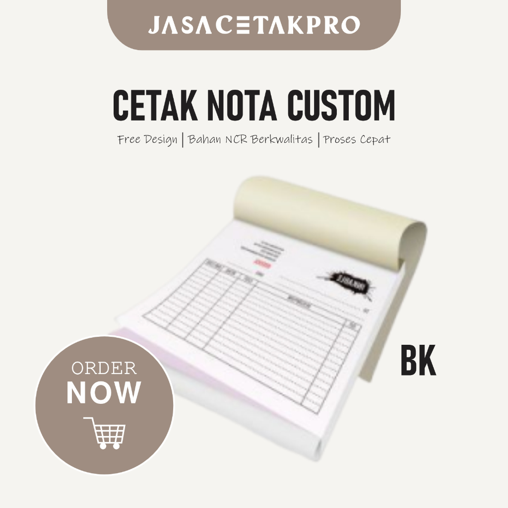 

CETAK NOTA CUSTOM CETAK FAKTUR CUSTOM CETAK KWITANSI CUSTOM 2 PLY # MURAH # ECERAN #SATUAN