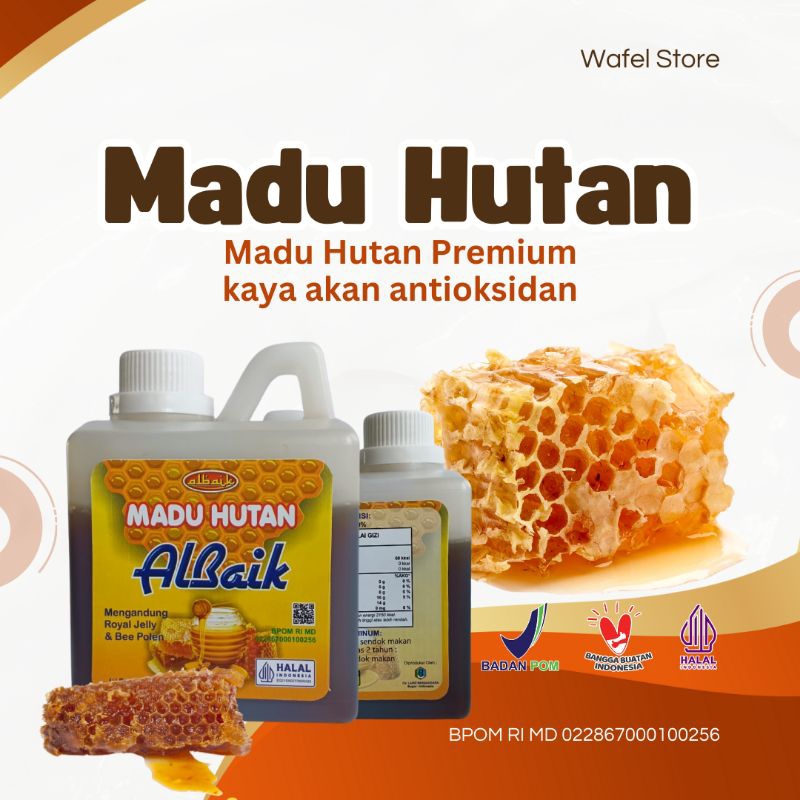 

Madu Albaik Hutan Sumbawa 500gr - Kualitas Terbaik