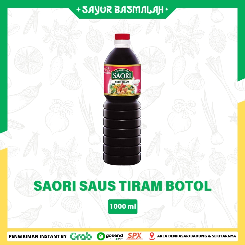 

Saori Saus Tiram 1000ml - Sayur Basmalah