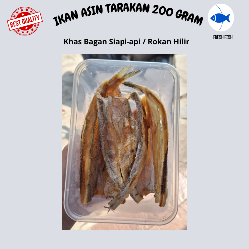 

IKAN ASIN TARAKAN/IKAN ASIN KACANG-KACANG 200 GRAM