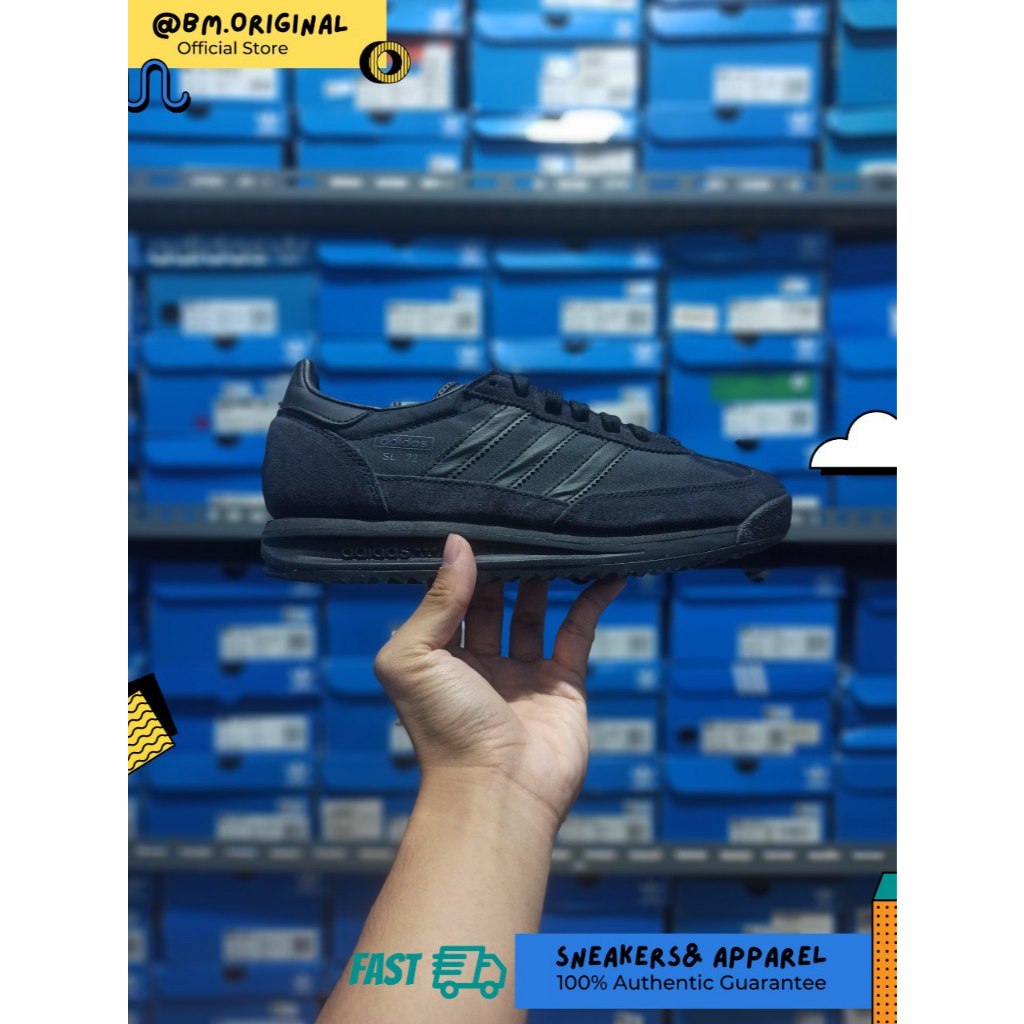 Adidas SL 72 RS Core Black Core Black Carbon IH8019