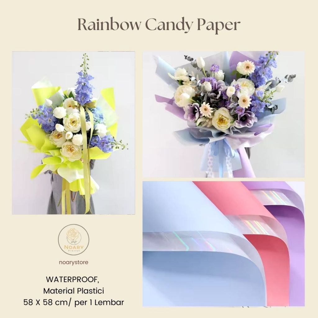 

RAINBOW CANDY PAPER