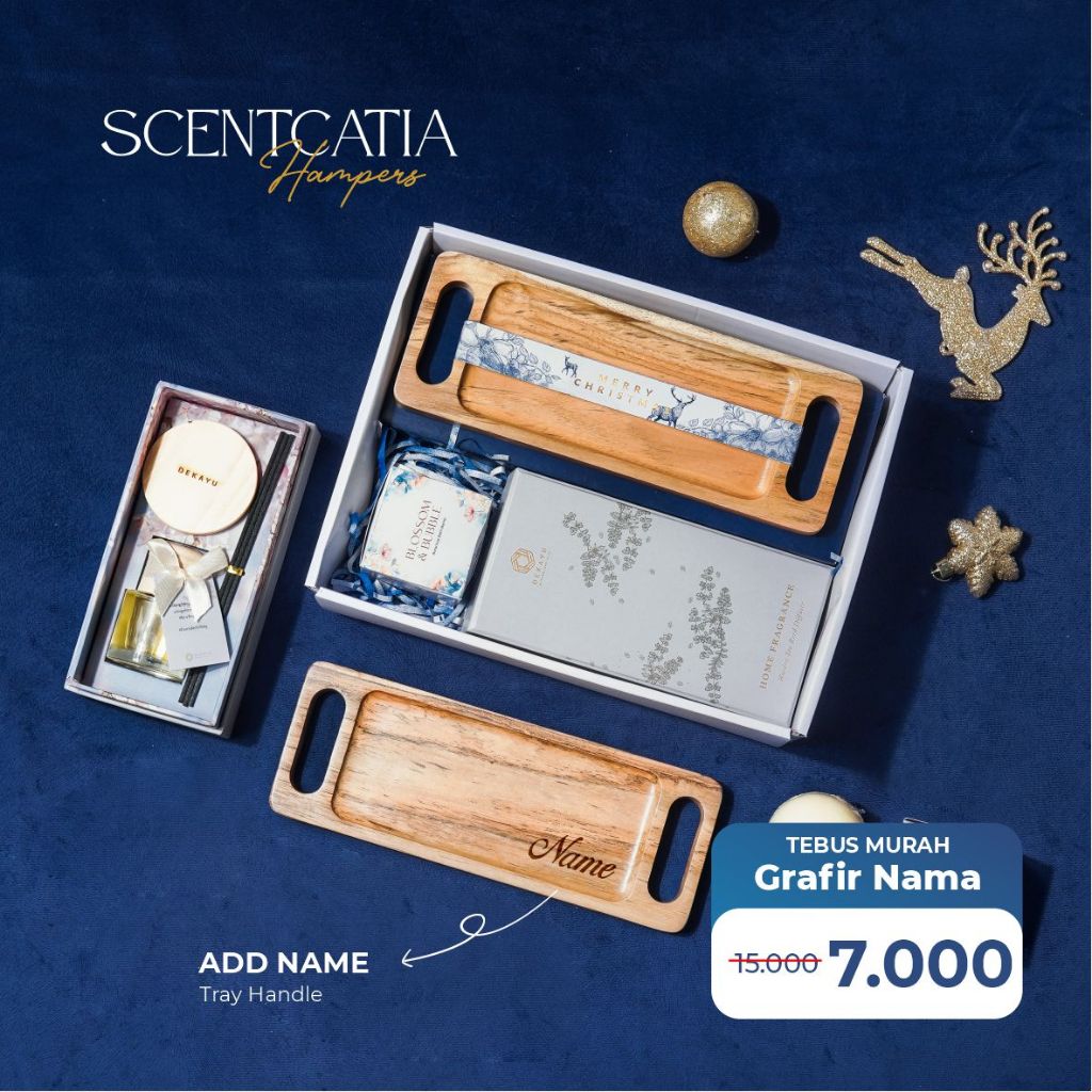 

Dekayu - Hampers SCENCATIA | Kado Natal | Hampers Xmast | Hampers Natal dan Tahun Baru | Christmas Hampers | Coorporate Gift | Gift Set Bath Rituals