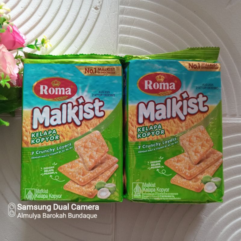 

ROMA MALKIST KELAPA KOPYOR 213 g