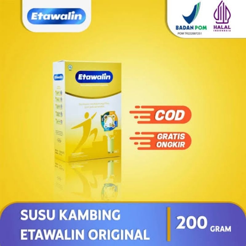 

Promo Special Etawalin Susu Kambing Etawa Solusi Asam Urat dan Nyeri Sendi Official 1 Box BPOM