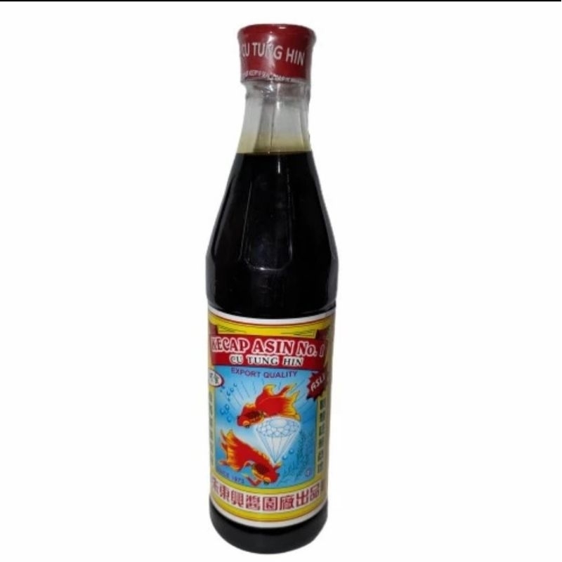 Kecap Asin Ikan Mas Koki / CU TUNG HIN / 650 ml