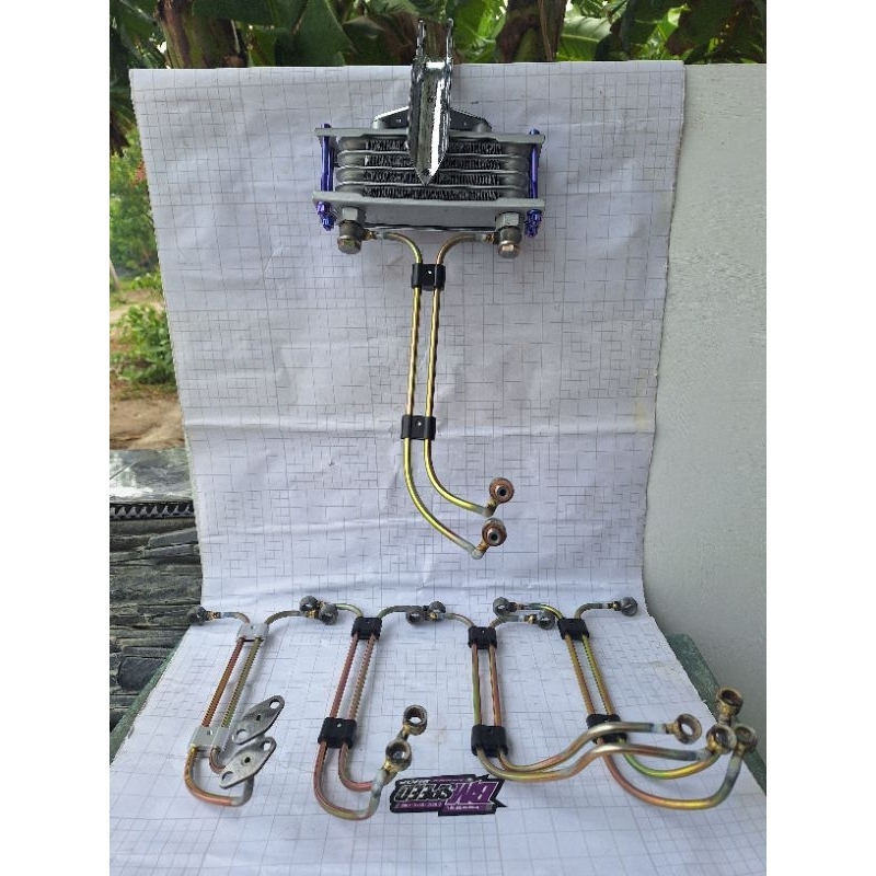 Pipa Oil Cooler Morin Pnp CB GL MP TIGER Pipa Oil Cooler Morin