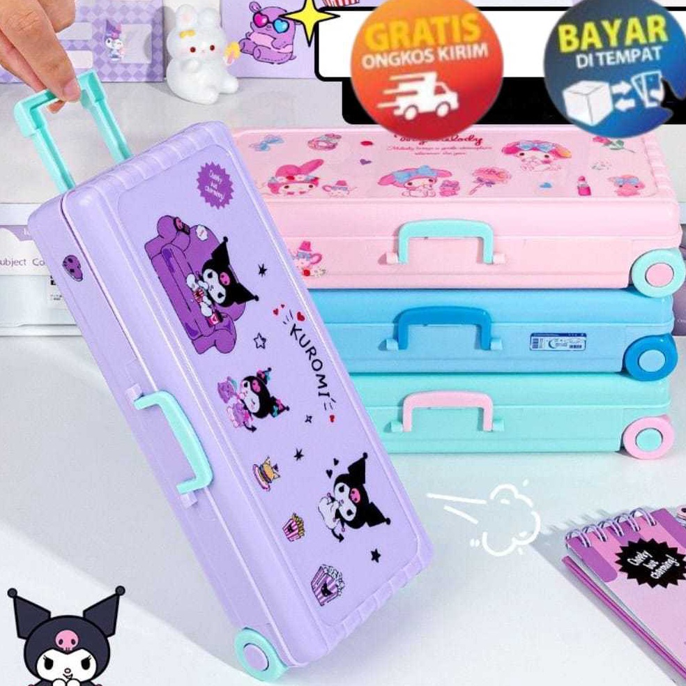 

KODE C37R KP192 KOTAK PENSIL BENTUK TROLI LUCU ALAT TULIS DUA LAPIS KOPER PENCIL CASE ALAT STATIONARY SEKOLAH KUROMI CINNAMOROLL POCHACCO KARTUN