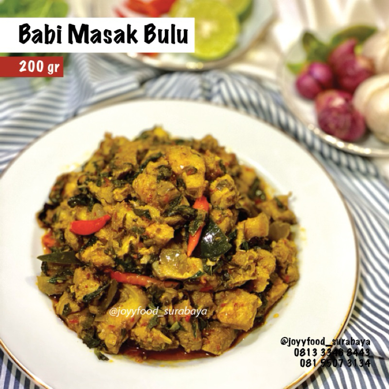 

Babi Masak Bulu (FROZEN)