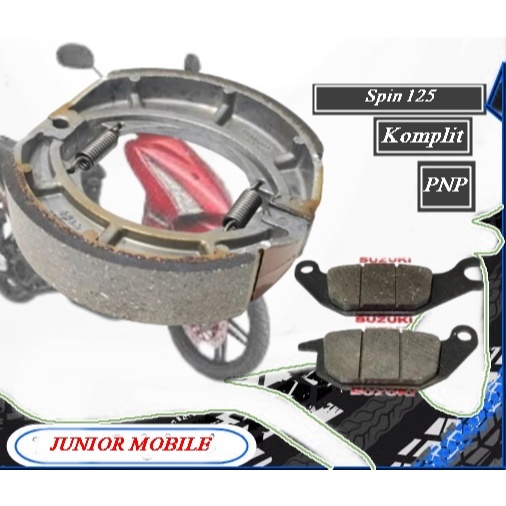 Paket Kampas Rem Cakram Depan Suzuki Spin 125 Kampas Rem Belakang Spin 125