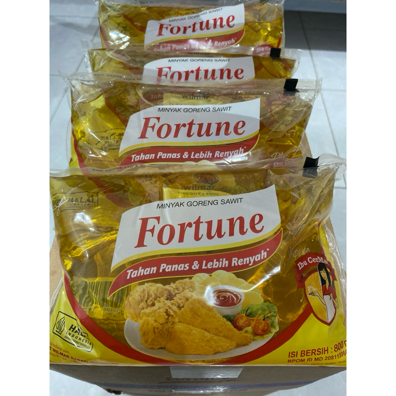 

Minyak Goreng Fortune Bantal 800 ml
