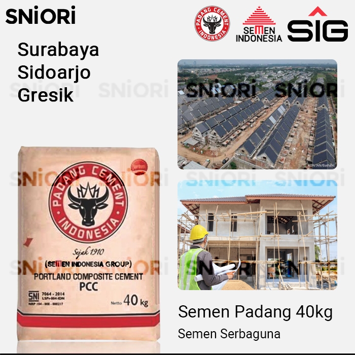 Semen Padang 40kg Surabaya Sidoarjo Gresik